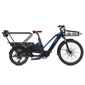 O2Feel equo cargo 3 family pack longtail - beige ebike fietsenwinkel fietsenmaker sint niklaas kortrijk lier lievegem brakel turnhout torhout tournai namur marche en famenne roeselare