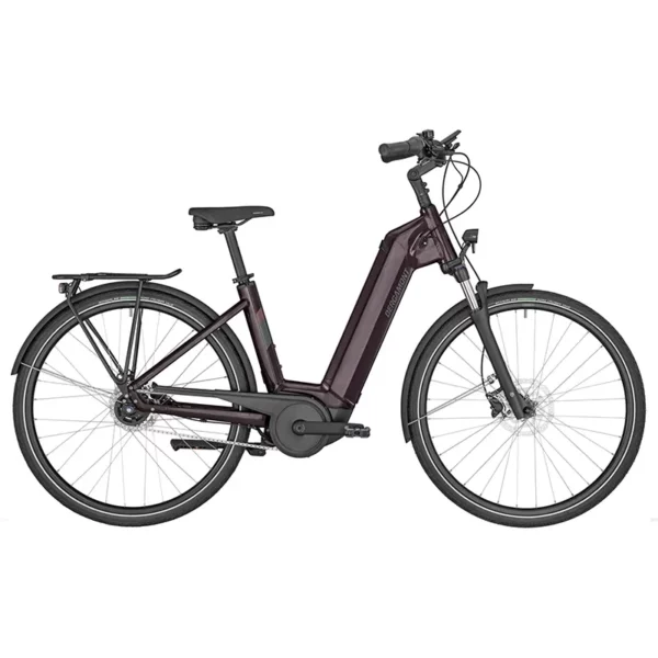 Bergamont e-Horizon N5e FH - Paars - Dames ebike fietsenwinkel fietsenmaker sint niklaas kortrijk lier lievegem brakel turnhout torhout tournai namur marche en famenne roeselare
