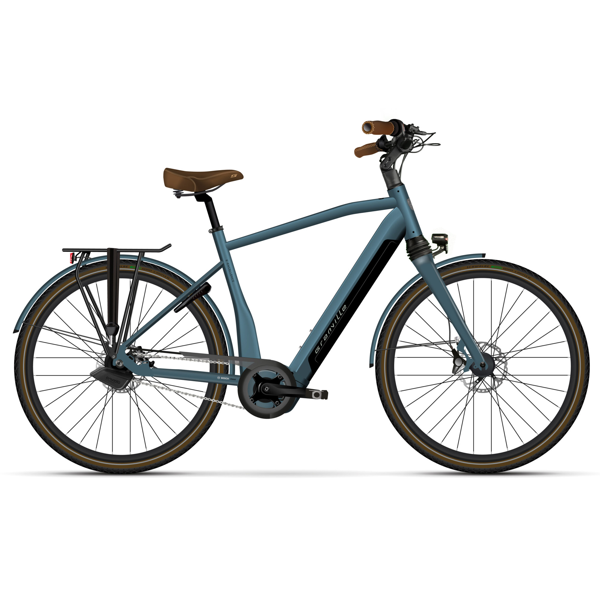 Granville E-Elegance Enviolo Heren - blauw ebike sint-niklaas kortrijk lier fietsenmaker fietsenmaker