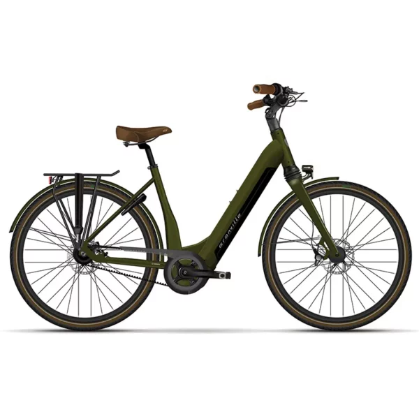 Granville E-Elegance Enviolo Dames - groen ebike sint-niklaas kortrijk lier fietsenmaker fietsenmaker