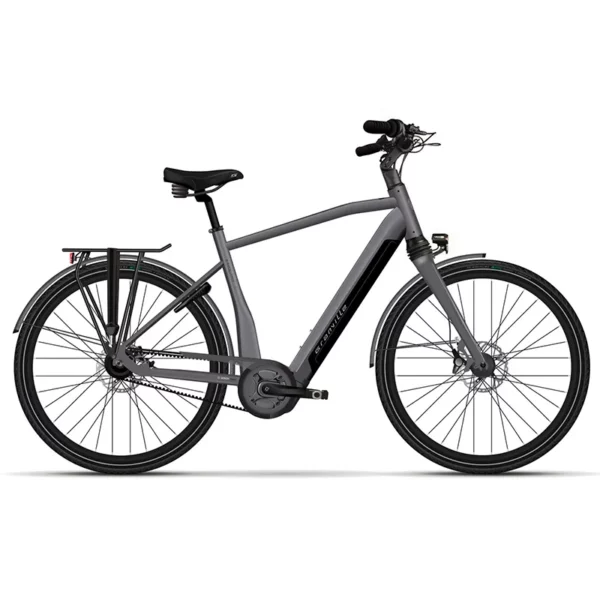 Granville E-Elegance Nex 625 belt grijs - heren ebike sint-niklaas fietsenwinkel fietsenmaker kortrijk lier