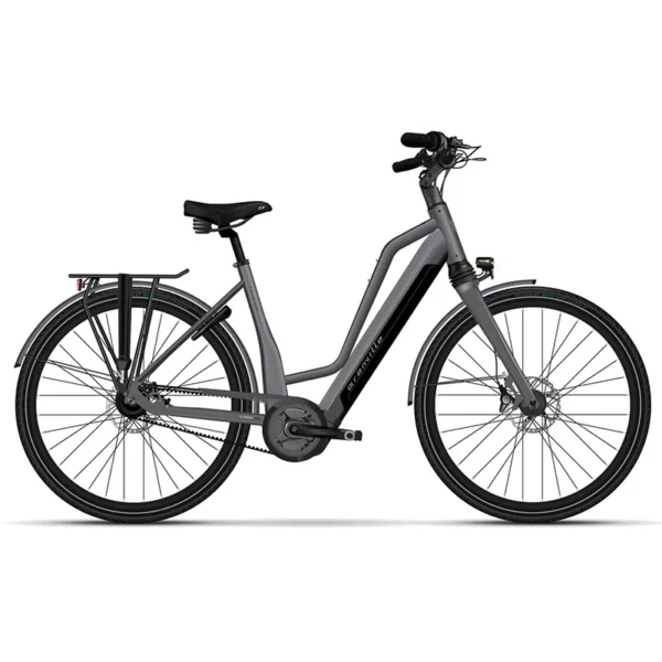 Granville E-Elegance Nex 625 belt grijs - unisex ebike sint-niklaas fietsenwinkel fietsenmaker kortrijk lier
