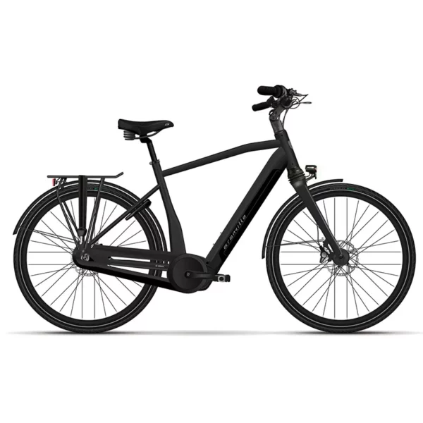 Granville E-Elegance Nex 625 zwart - man e-bike sint-niklaas fietsenwinkel fietsenmaker kortrijk lier