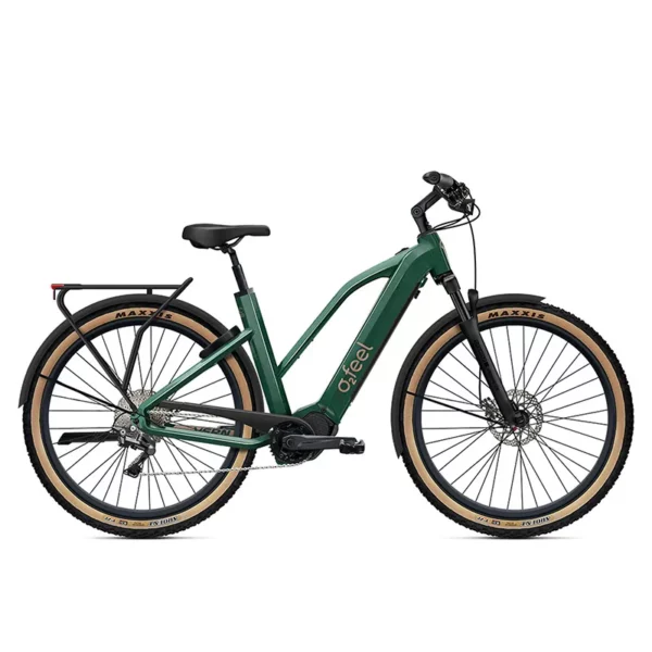 O2Feel Vern Adventure Power 81 720 green ebike sint-niklaas kortrijk lier bicycle shop bike shop bicycle shop