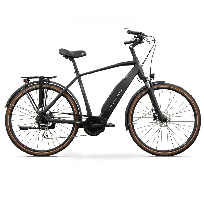 Granville e-Urban 20, vélo électrique noir pour homme, Sint-Niklaas, Kortrijk, Lier, Torhout, Namur, Namur bike shop, bike shop, acheter un vélo électrique, acheter un vélo électrique