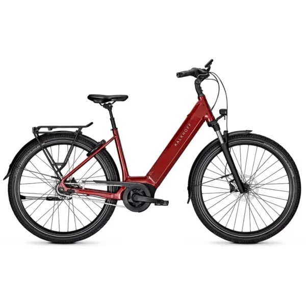 Kalkhoff Image 3 move 2024 rood ebike fietsenwinkel fietsenmaker sint niklaas kortrijk lier lievegem brakel turnhout torhout tournai namur marche en famenne roeselare anderlecht sinttruiden