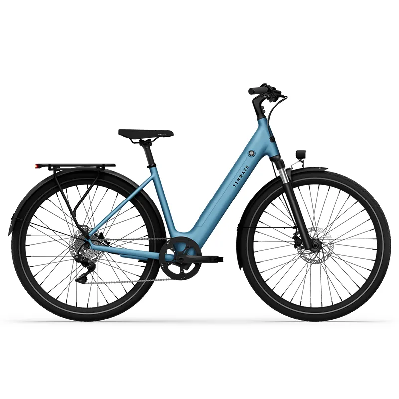 Tenways CGS800 Plus - blauw dames ebike fietsenwinkel fietsenmaker Sint-Niklaas Anderlecht Brakel Kortrijk Lier Lievegem Marche-en-Famenne Namen Roeselare Sint-Truiden Torhout Doornik Turnhout Houthalen